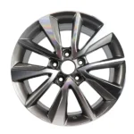 High Quality Silver 5 Holes Replica Car Wheel Rims - Image 4