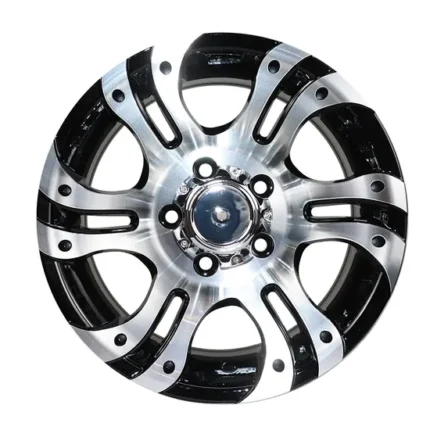 High Quality Silver 5 Holes Replica Car Wheel Rims