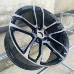 High Strength Customized Black Machined Face 5 Holes Alloy Wheel for Car - Image 4