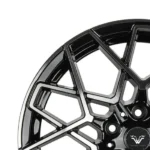 Hot Sale 16/17/18/19/20inch 20*85 Wholesale Car Accessories Replica Alloy Wheels with Matte Black Finish Options