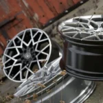 Hot Sale 16/17/18/19/20inch 20*85 Wholesale Car Accessories Replica Alloy Wheels with Matte Black Finish Options - Image 4