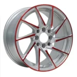 Hot Sale Blue Thin Spoke Customizable Vehicle Wheels - Image 4