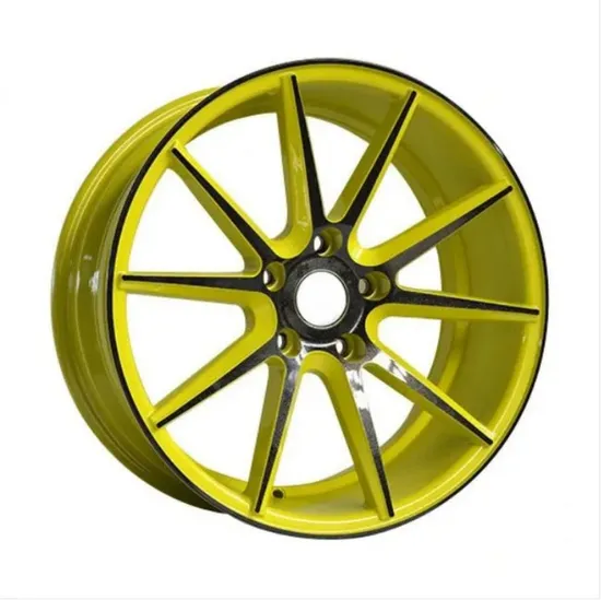 Hot Sale Blue Thin Spoke Customizable Vehicle Wheels