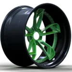 Hot Sale Brushed Red Spokes Alloy Forged Electric Motorcycle Rims - Image 4