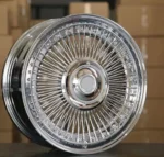 Hot-Sale Forged Wire Wheel 18-26inch Rose Gold Chrome Multi Spokes - Image 3