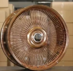 Hot-Sale Forged Wire Wheel 18-26inch Rose Gold Chrome Multi Spokes - Image 4