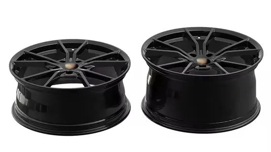 Hot-Selling-OEM-ODM-18-19-20-21inch-Rim-5-130-Forged-Wheels-Alloy-Gloss-Black-Rims 18-21inch 5*130 Forged Gloss Black Alloy Rims OEM/ODM - Image 1