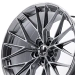 Hyper Black R18 Aftermarket Car Wheel Rim - Image 2