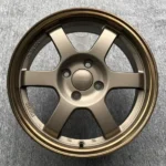 Lexury 8X100/114.3 4X114.3 14-17 Inch Golden Alloy Rims
