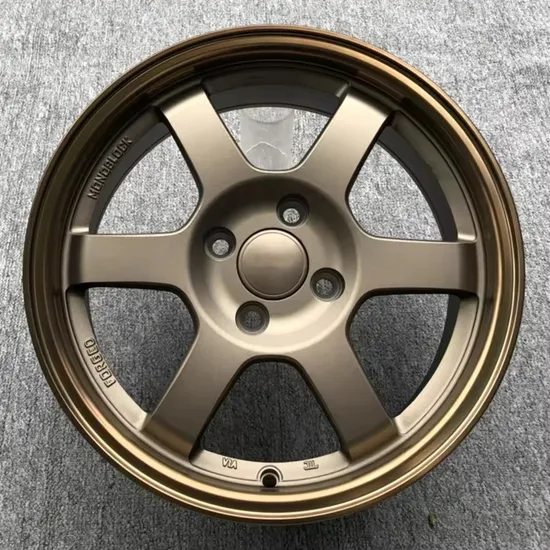 Lexury Hot Golden Full Painting Car Mag 8X100/114.3 4X114.3 14 15 17 Inch Alloy Rims for Sale