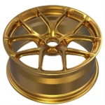 Luxury Golden Spoke 16-24inch Forged Monoblock Car Wheels - Image 2