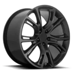 Machined Face Black Truck Alloy Wheel Rim 22 Inch Forged Aluminum - Image 4