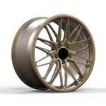 5 Holes Golden Aluminum Alloy Durable Car Wheel