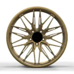 5 Holes Golden Aluminum Alloy Durable Car Wheel - Image 4