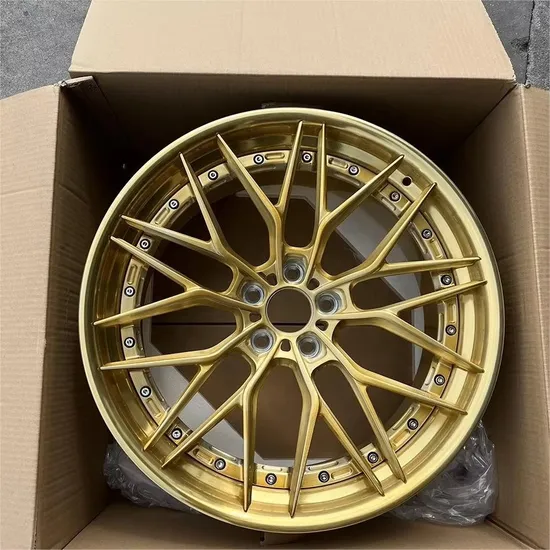 Professional Brown Gold 2-Piece Forged Alloy Wheel 16-21inch 5X100/114.3/120 Rims