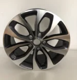 Ouya 5X114.3 Black Machined Alloy Car Rim Hot Selling - Image 2