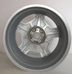 Ouya 5X112 Monoblock Silver Mirror Machined Lip Alloy Wheel - Image 3