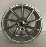 Ouya 8X100-114.3 Silver Machined Alloy Car Wheel - Image 2
