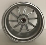Ouya 8X100-114.3 Silver Machined Alloy Car Wheel - Image 3