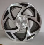Ouya Wheel 5X114.3 5X120 ET20 Black Machined Alloy Wheel - Image 2