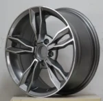 Ouya Wheel Gunmetal Machined Face Alloy Car Wheel - Image 2