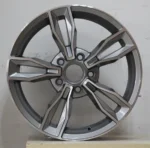 Ouya Wheel Gunmetal Machined Face Alloy Car Wheel - Image 3