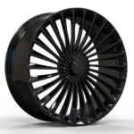 Ouya Hyper Black 5X120/112 18-22inch Car Wheel Hub