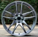 Black 5-Hole Car Wheel Rim for German/American/Japanese Cars