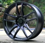 Black 5-Hole Car Wheel Rim for German/American/Japanese Cars - Image 4