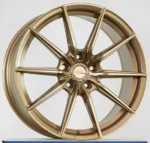 Passenger Car Wheels 15-19 4/5 Holes Black Silver Bronze Flow Formed Alloy Car Rims - Image 3