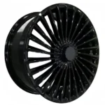 Passenger Car Wheels Forged Alloy Matte Black 14 Inch Aluminum Car Sport Alloy Wheel Rim Machine Face/Gungrey/Mattblack - Image 4