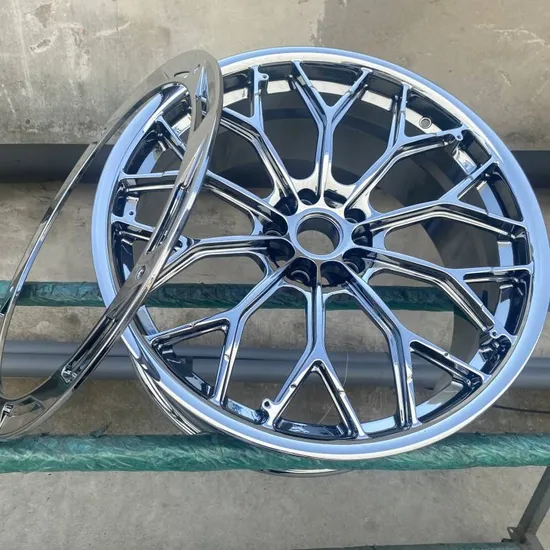 Popular Design Customized Electroplating Chrome Forged Car Wheel Rims