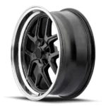 17-Inch Deep Dish Gloss Black Aftermarket Wheels - Image 3