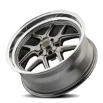 17-Inch Deep Dish Gloss Black Aftermarket Wheels - Image 4