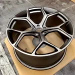 Pretty Bronze 5 Holes Forged Car Wheel Rims