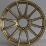 Racing Car Wheels Hot Sale High Golden Polishing Standard Aluminum Alloy Customizable Custom Forged Wheels - Image 2