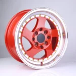 Red Alloy Wheel 5*112/5*120 Car Rims Auto Parts - Image 2