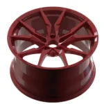 Red Forged 17 Inch Car Alloy Wheels Rims - Image 2