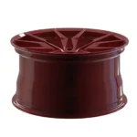 Red Forged 17 Inch Car Alloy Wheels Rims