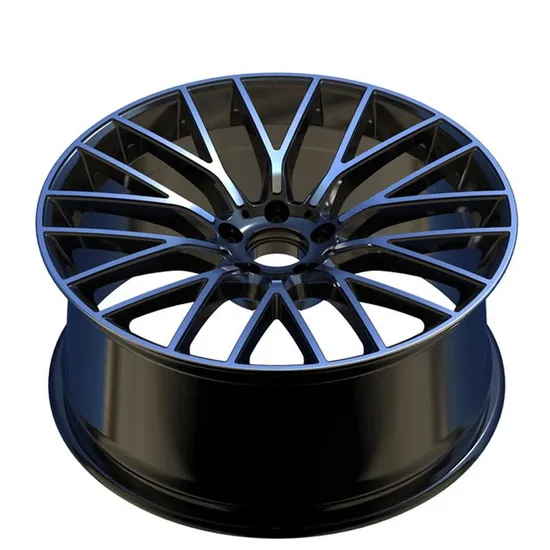 Replica Wheel for Cars China Car Accessories 5 Holes Black Machined Aluminum Alloy Wheel