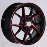 Silver 13-18inch 114.3 4X100 Car Alloy Wheels Rim - Image 4