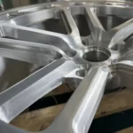 Silver Spoke 5 Holes Alloy Forged Car Wheel Rims