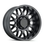 Stylish 19-Inch Chrome Alloy Wheels Aftermarket Rims with 5X112 PCD and Matte Black Coating