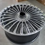 S Class Chrome/Black Aluminum Alloy Car Wheels - Image 2
