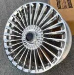 S Class Chrome/Black Aluminum Alloy Car Wheels