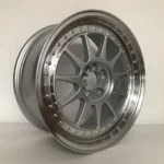 Silver Machined Lip 17*7.5 Et30 4*100 5*100 Alloy Wheels Rims - Image 2
