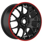 Unique 20X10 5X5.5/5X150 -18mm Black/Red Off-Road Wheel Rim - Image 3