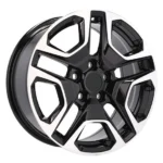 18 Inch 5X112 Wheel Rims Oy17067 Matte Black Machined - Image 2