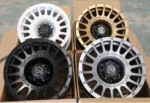 off-Road Durable Black Bronze White Gray Color 4X4 16-20 Inch SUV Wheel - Image 4