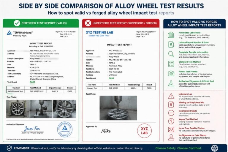 How to Verify Chinese Alloy Wheel Impact Test Results for Compliance？